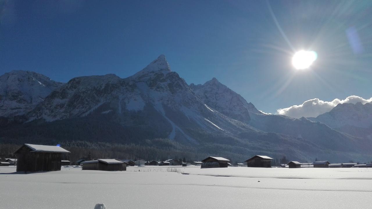 Das Halali - Dein Kleines Hotel An Der Zugspitze Ehrwald Dış mekan fotoğraf